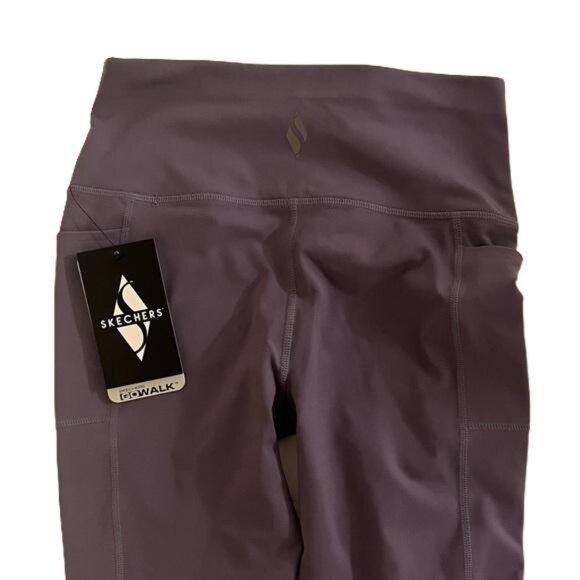 Skechers Go Walk Purple Women's Athletic Workout Yoga Pants, Size Small - Picture 5 of 5